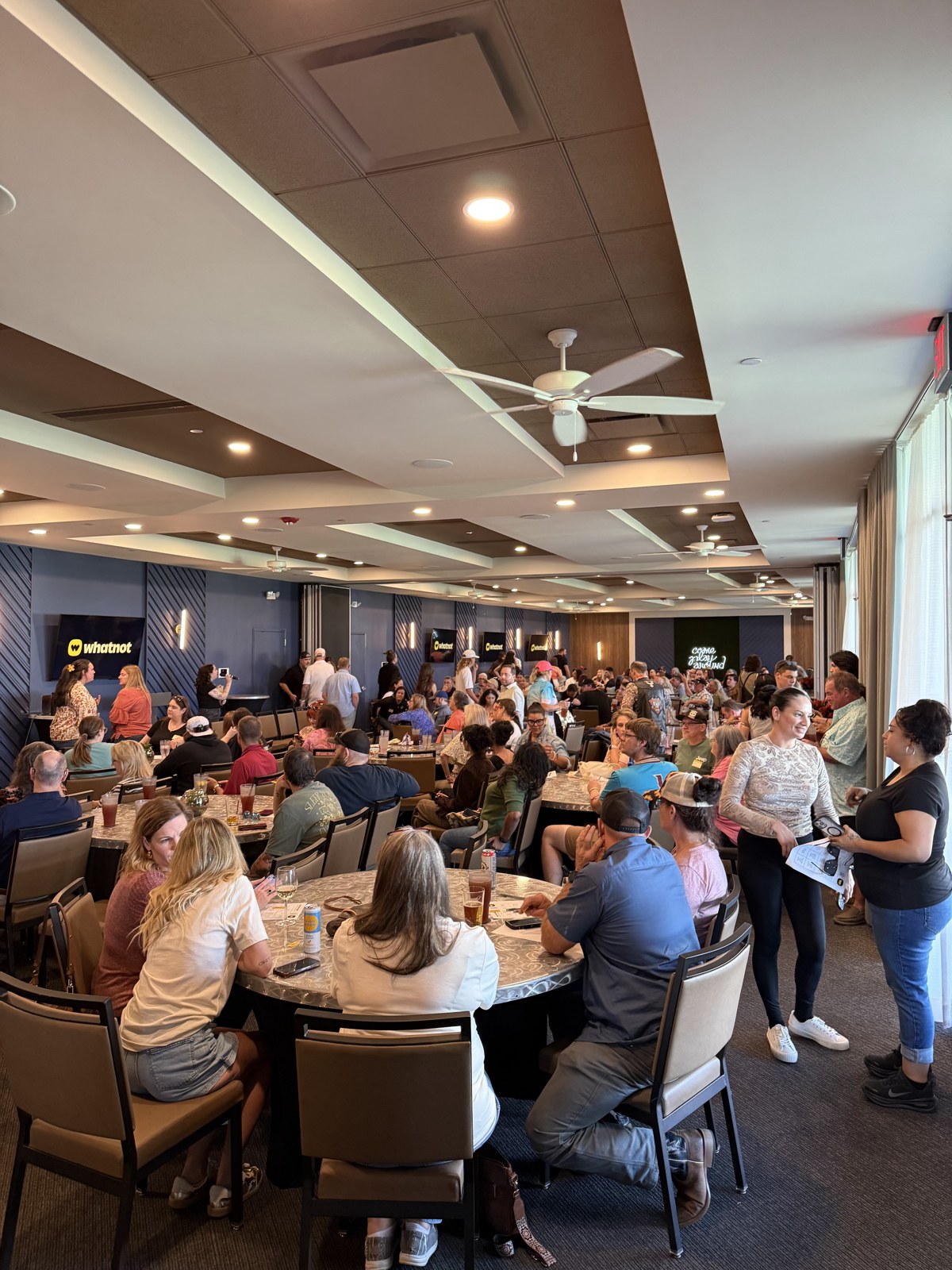 Sellers gathered together at the November 2025 Tampa Whatnot meetup