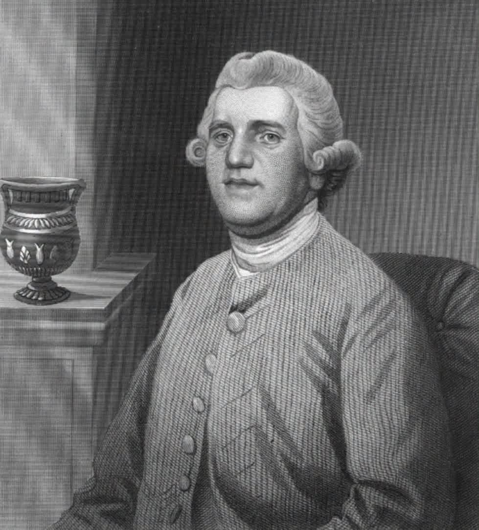 Engraved portrait of Josiah Wedgwood