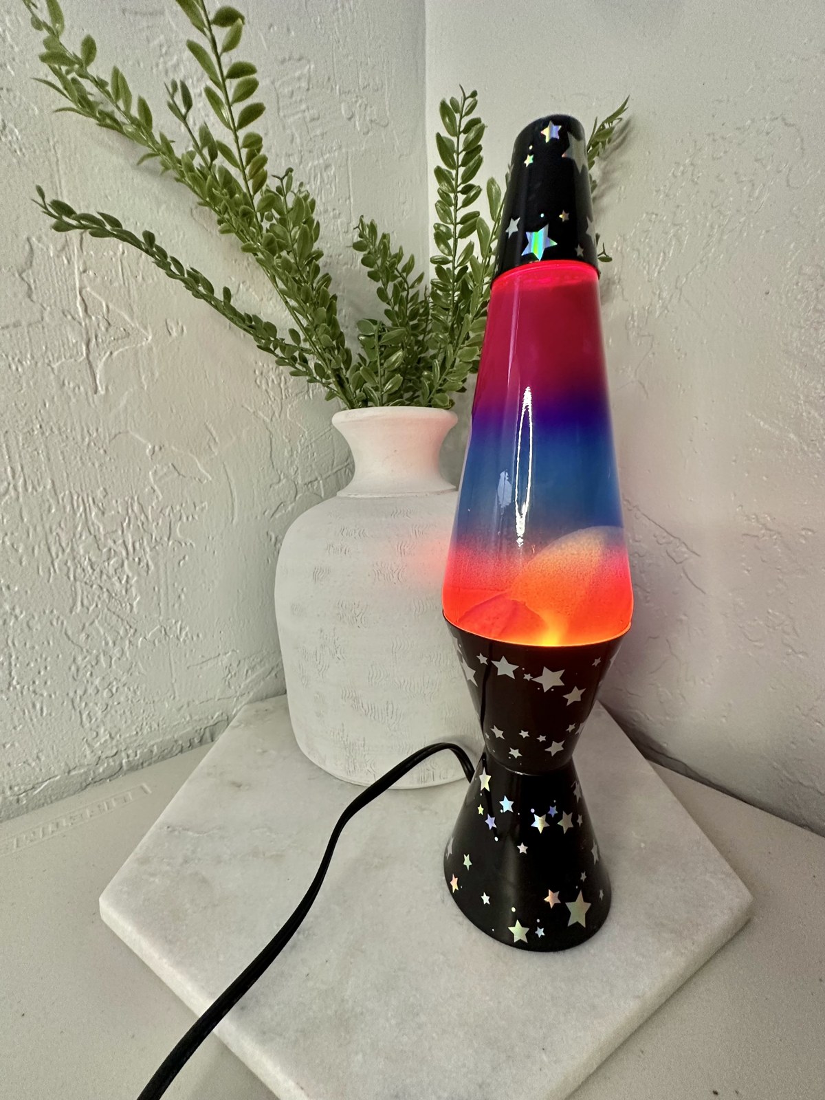 Colorful lava lamp